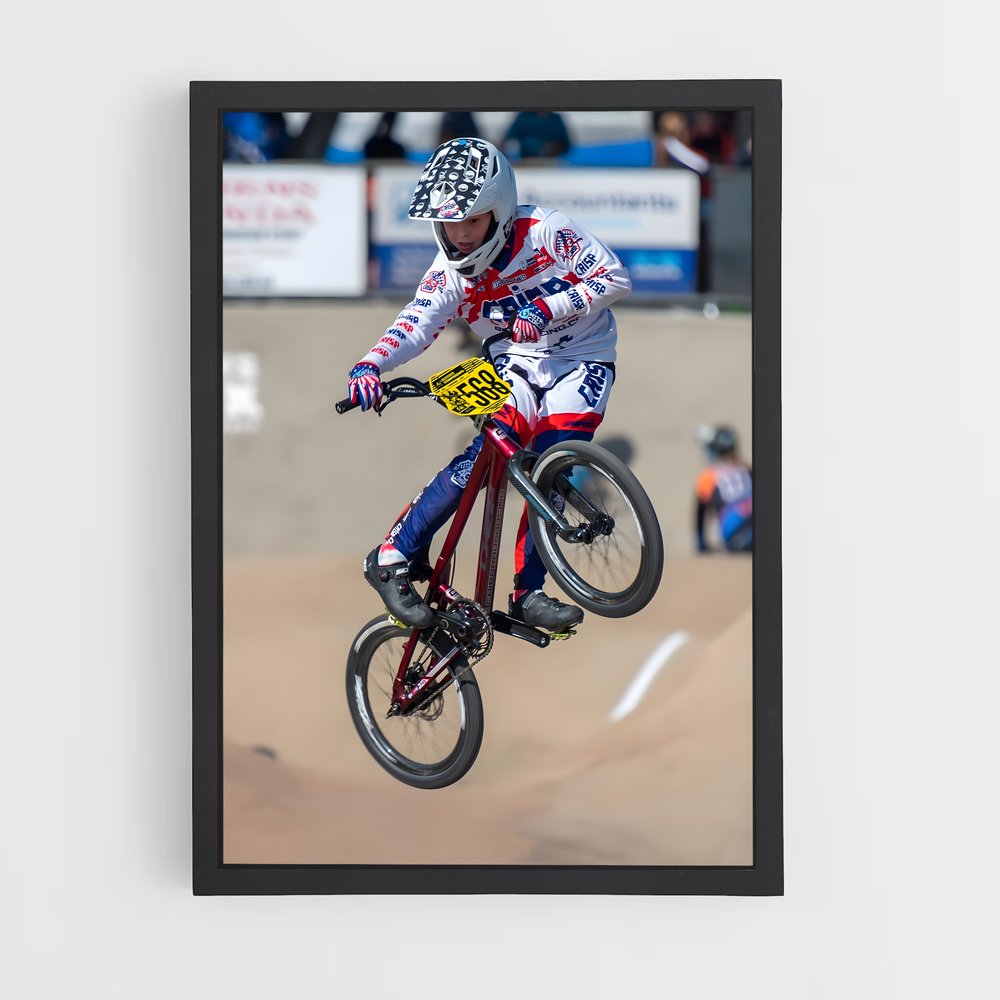 Poster Envol BMX (vue 2)